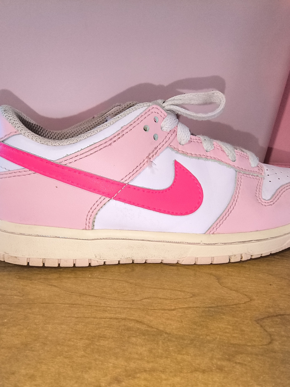 Nike Kids' Pink Low-Top Sneakers
